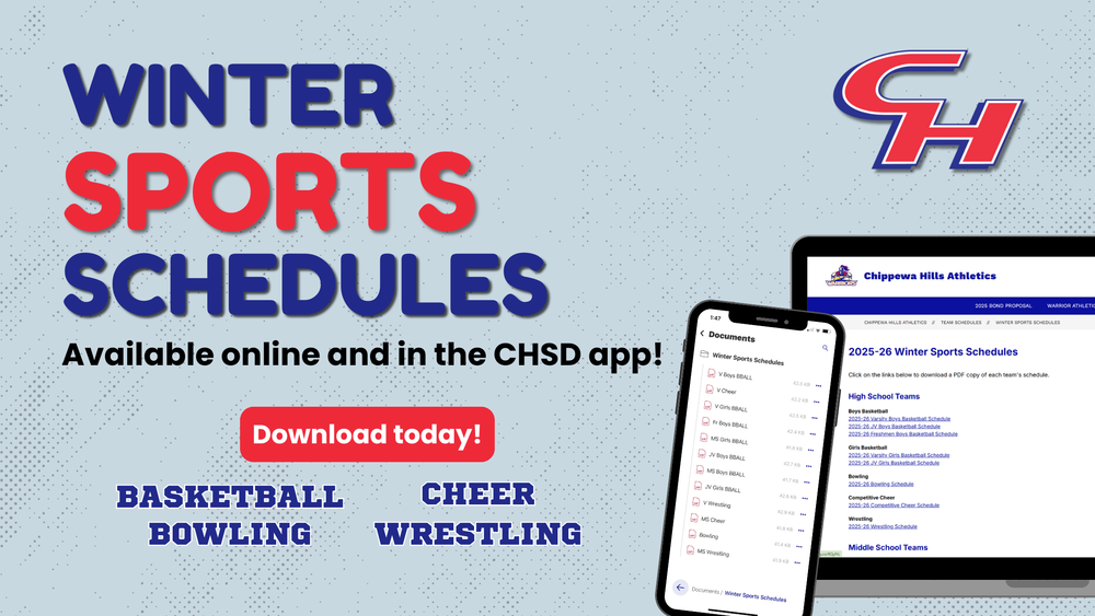 Winter Sports Schedules