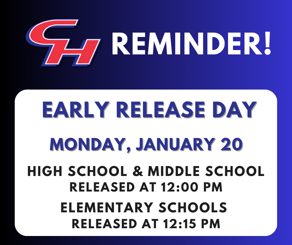 Early Release Day January 20