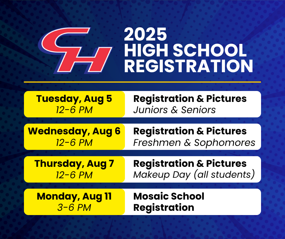 2025 High School Registration