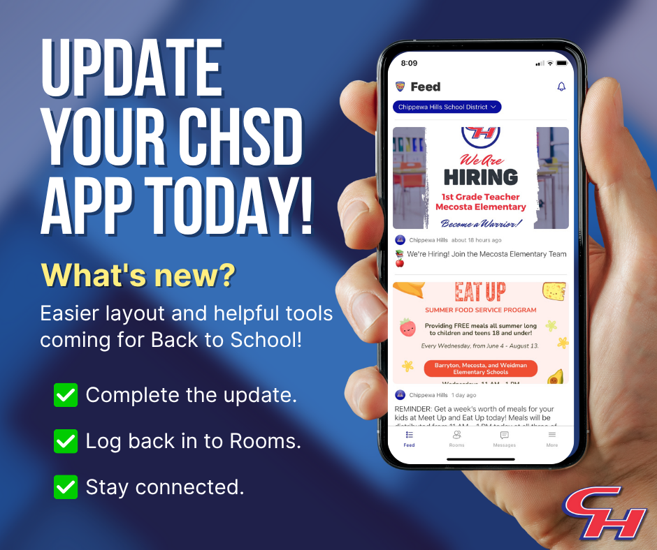 Update CHSD App