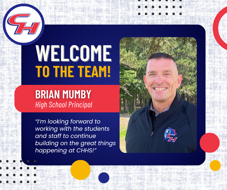 Welcome Brian Mumby