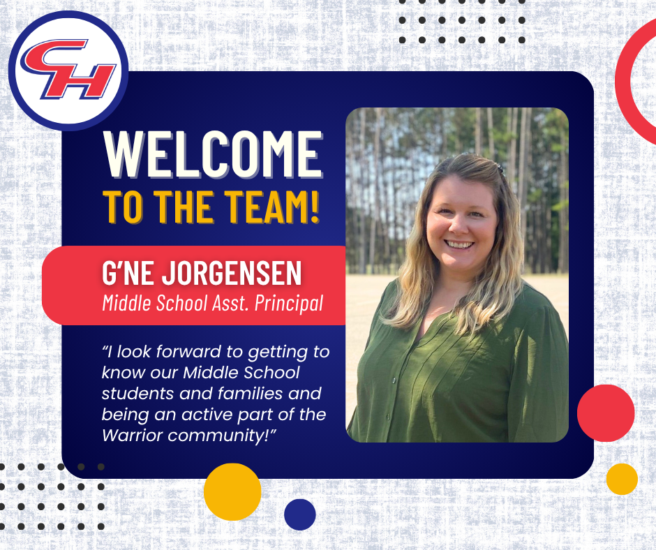 Welcome G'Ne Jorgensen