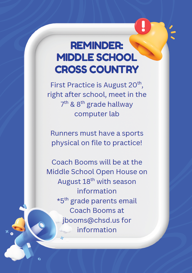 Middle School Cross Country