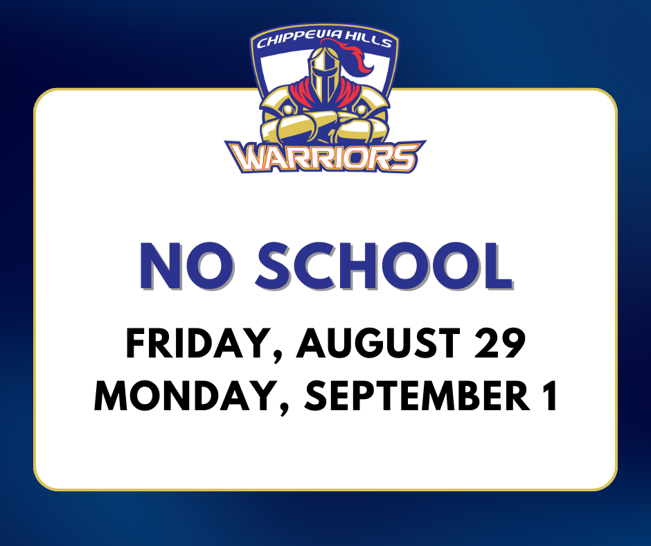 No School Aug 29 and Sept 1