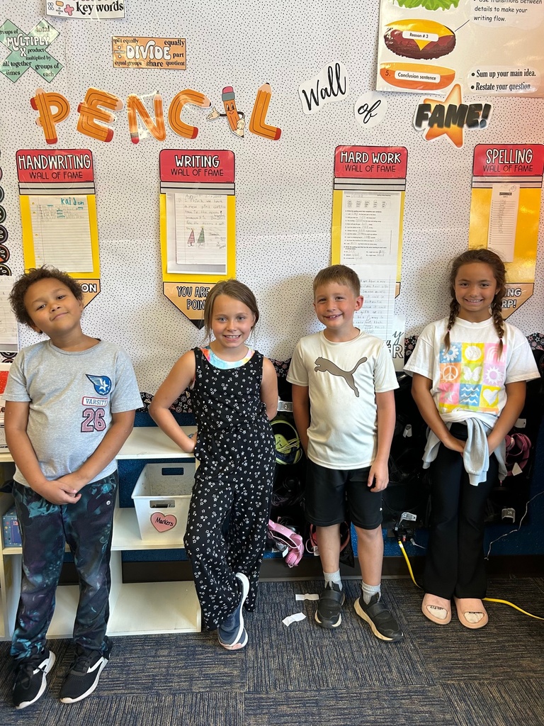 Hampel Pencil Wall of Fame