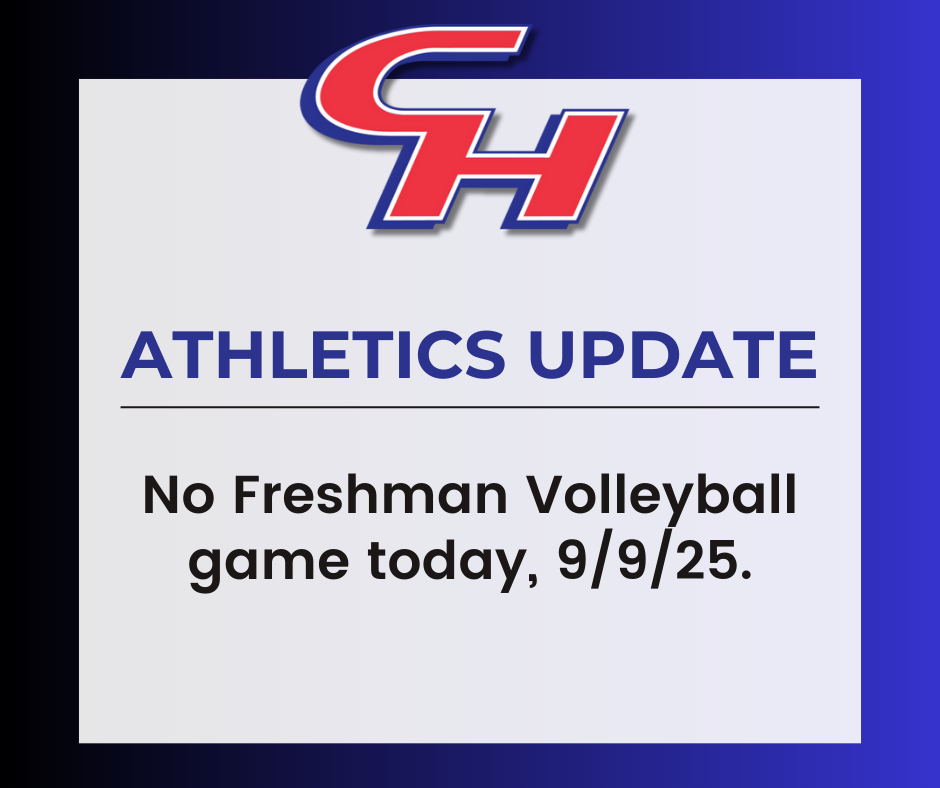 No Freshman Volleyball game 9/9/25