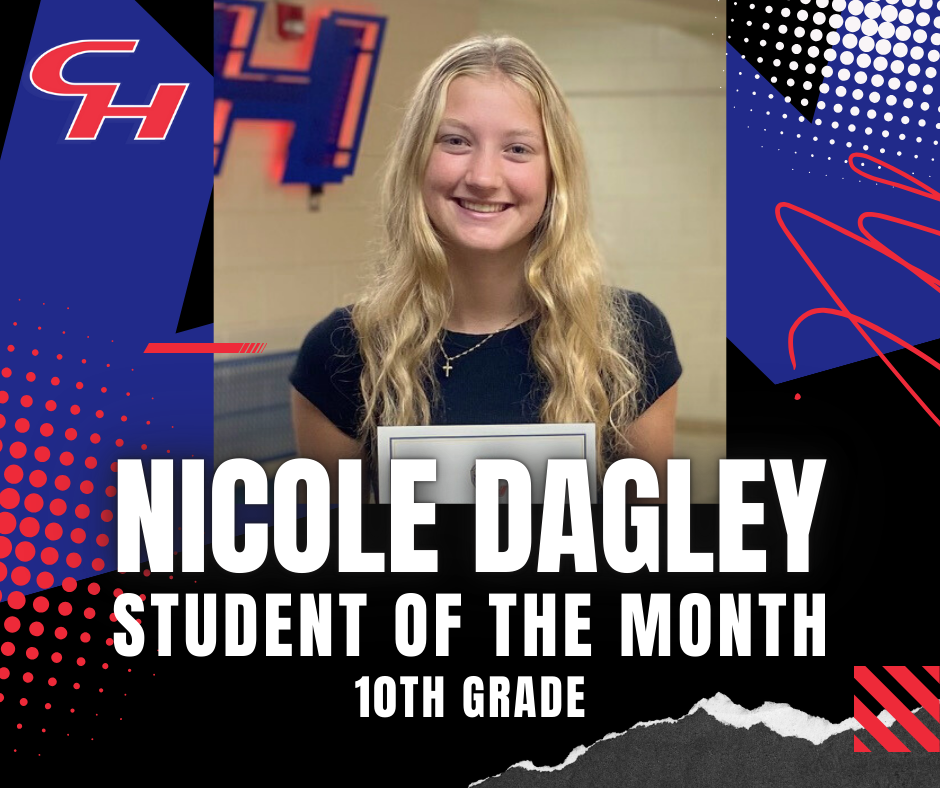 Student of the Month: Nicole Dagley