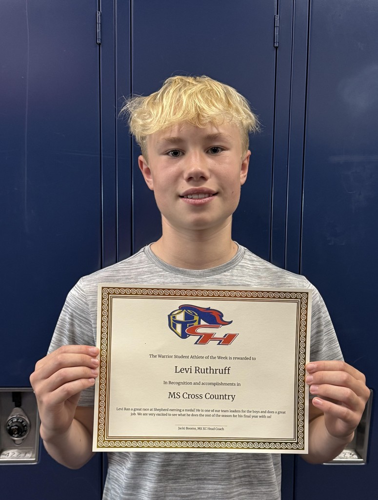 Athlete of the Week: Levi Ruthruff