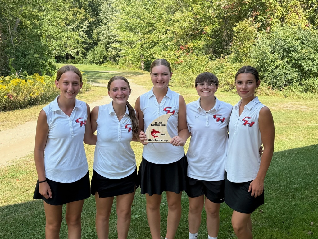 Girls Golf 2nd place!