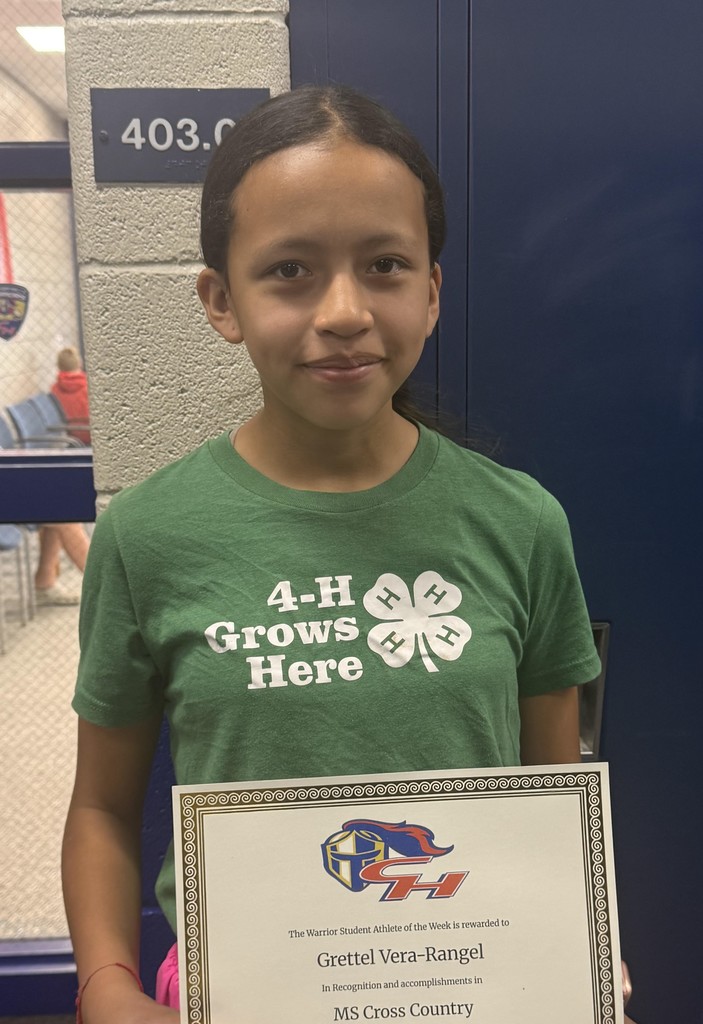 Middle School Athlete of the Week: Grettel Vera-Rangel