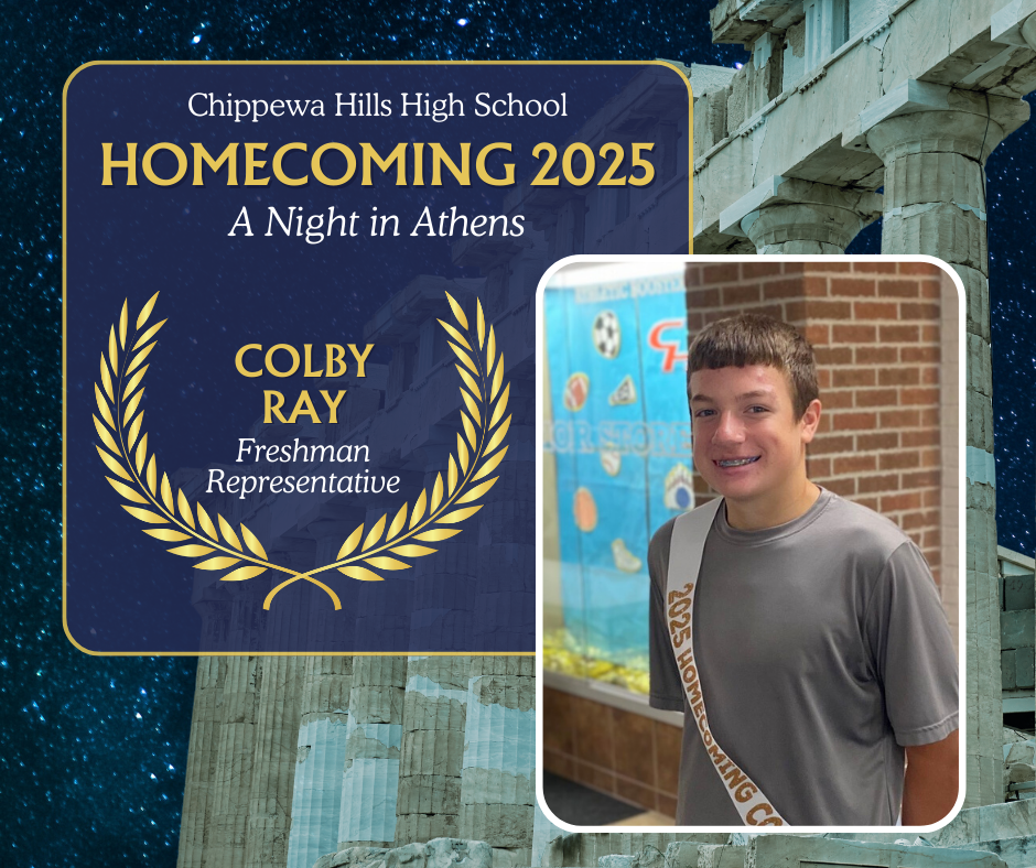 Freshman Representative Colby Ray