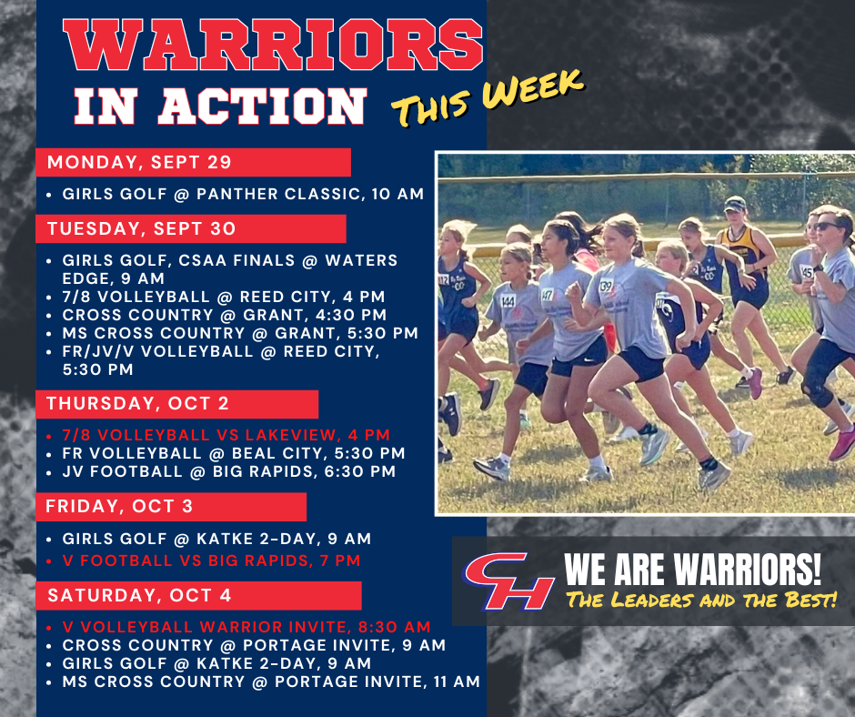 Warriors in Action 9/29/25