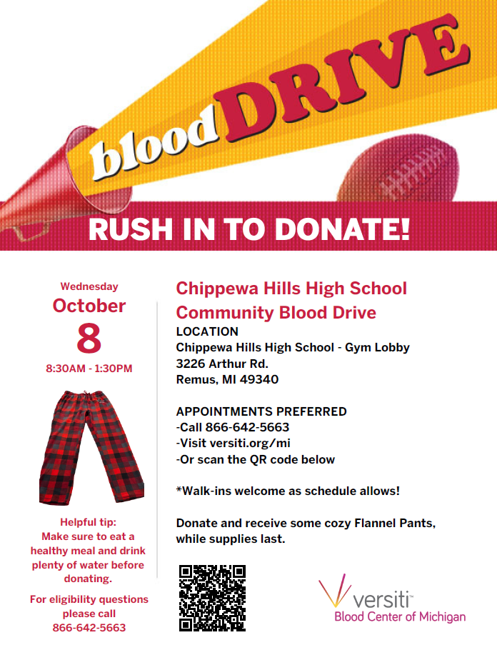 Blood Drive October 8