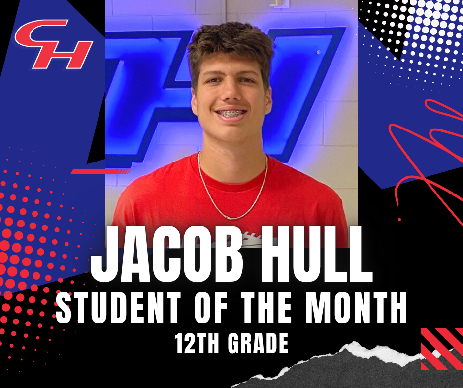 Student of the Month: Jacob Hull