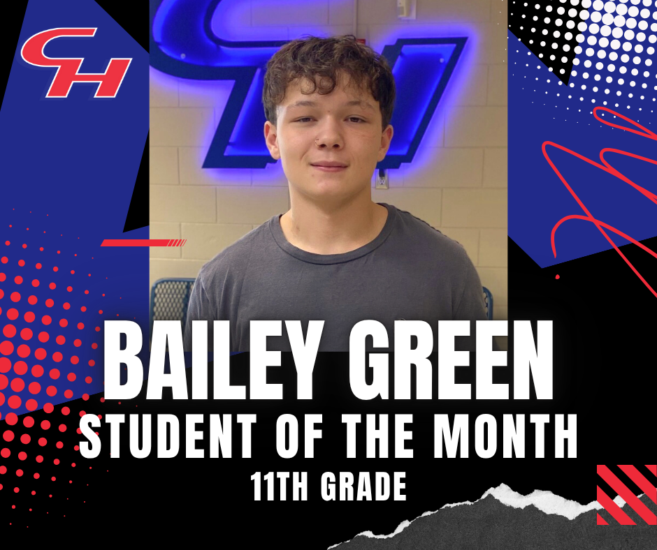 Student of the Month: Bailey Green