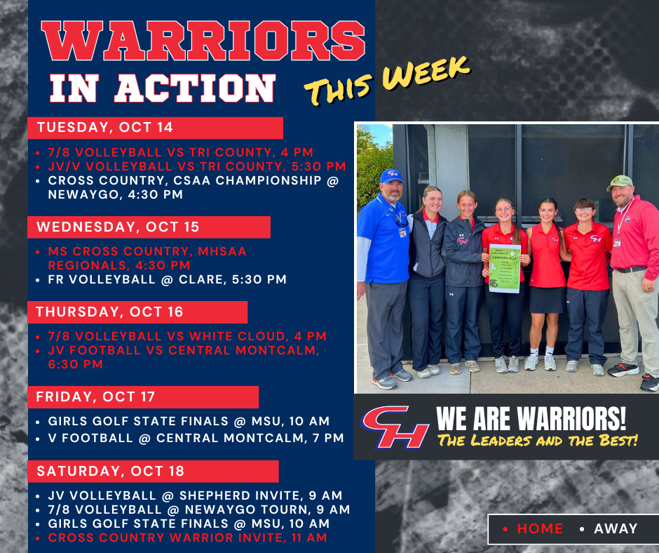 Warriors in Action 10/14/25