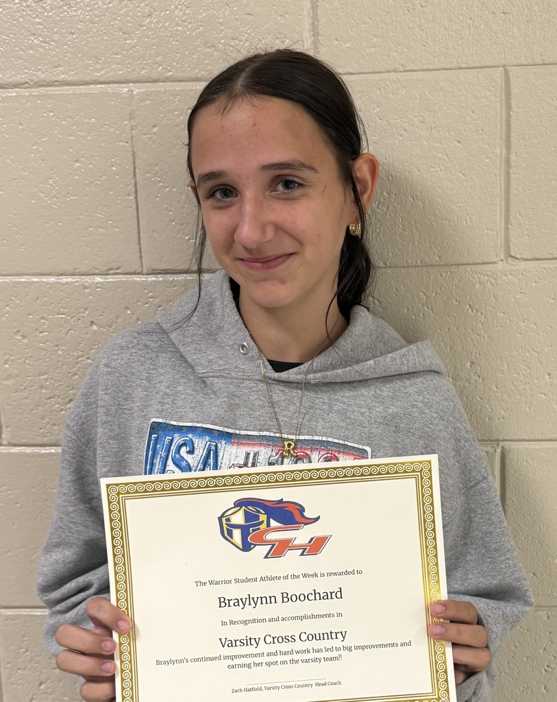 Athlete of the Week: Braylynn Boochard