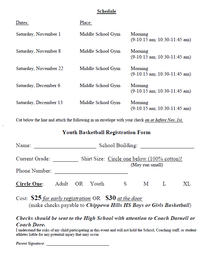 Youth Basketball Clinic