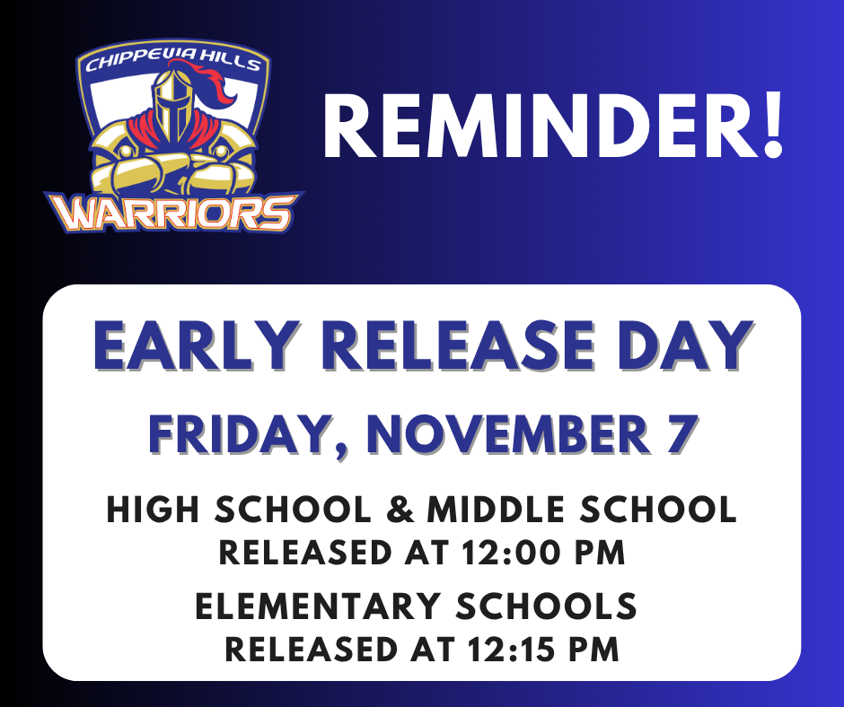 Early Release Day November 7