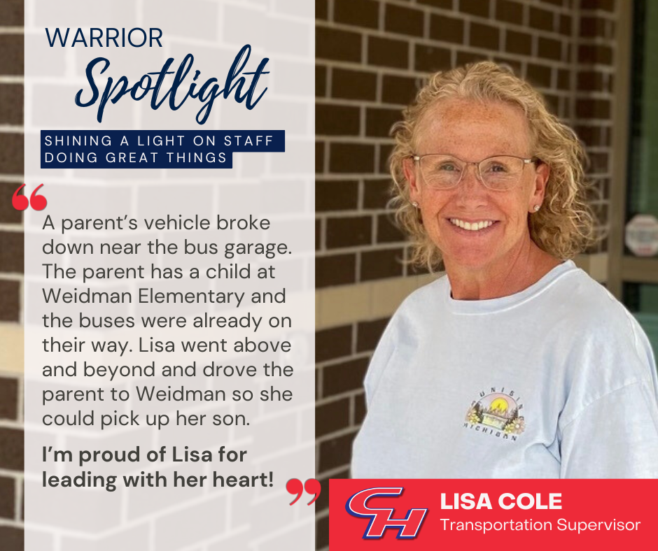 Warrior Spotlight: Lisa Cole