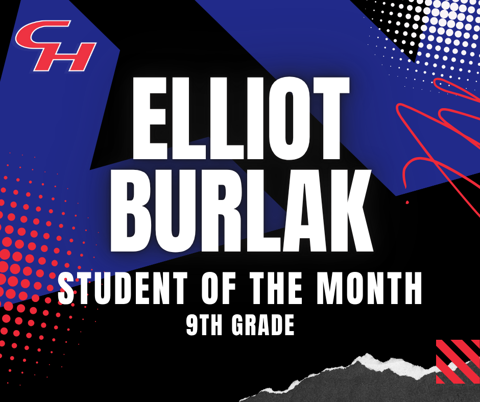 Student of the Month: Elliot Burlak