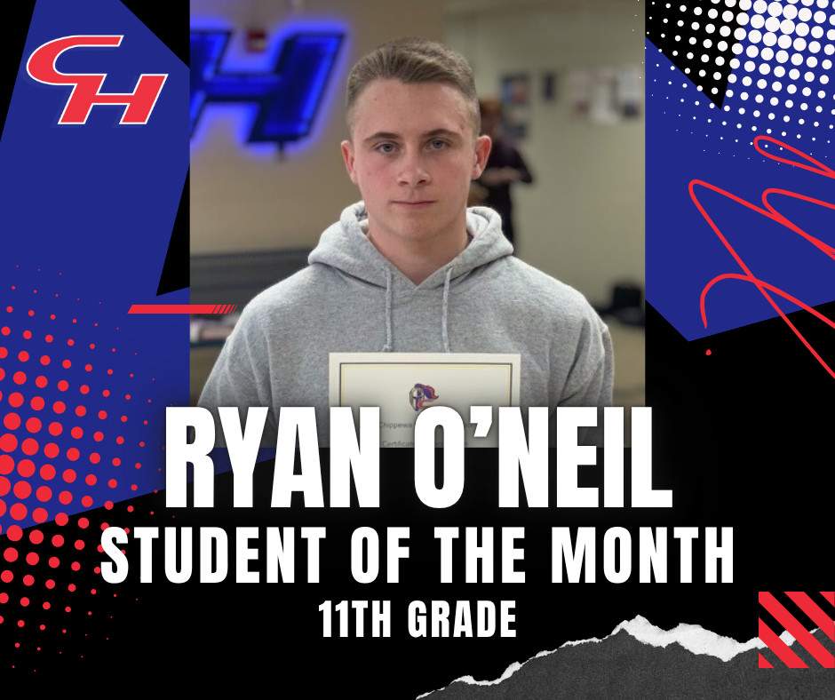 Student of the Month: Ryan O'Neil