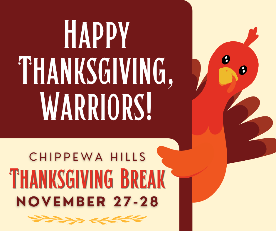 Thanksgiving Break: November 27-28