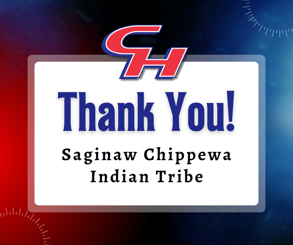 Thank you Saginaw Chippewa Indian Tribe