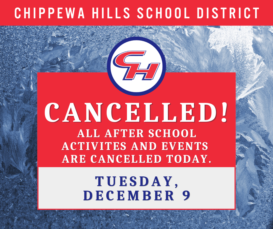 After school events cancelled today December 9