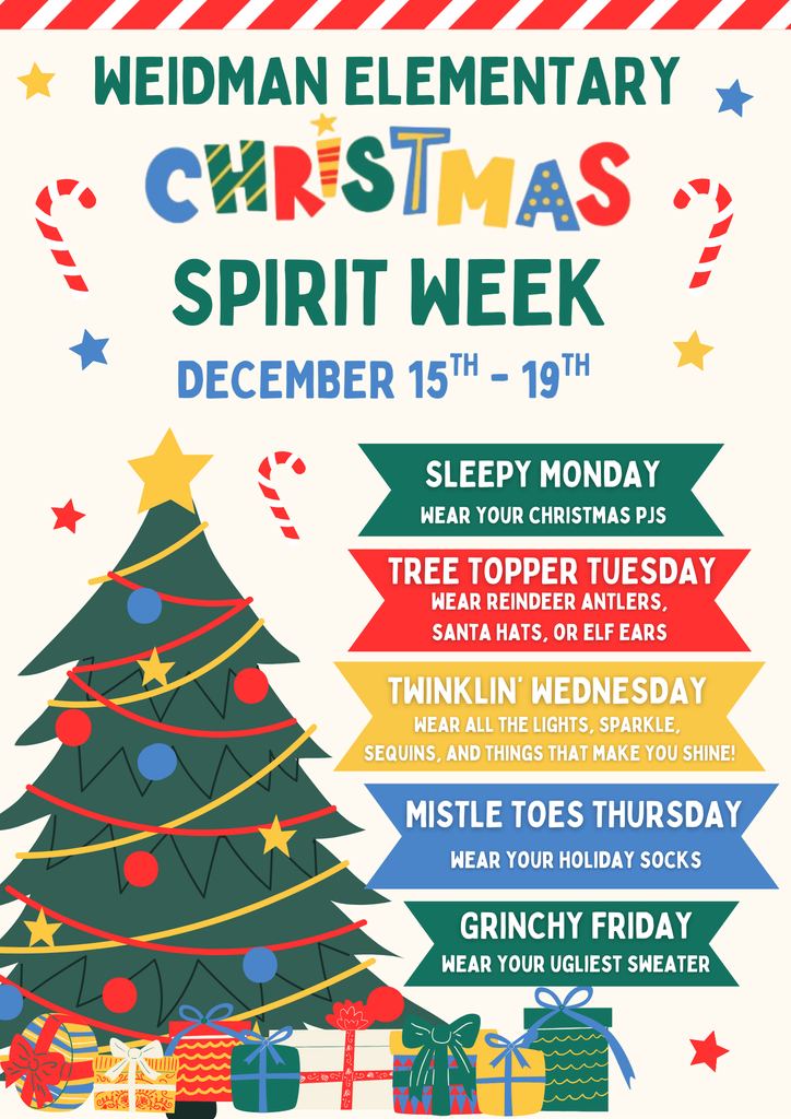 Christmas Spirit Week