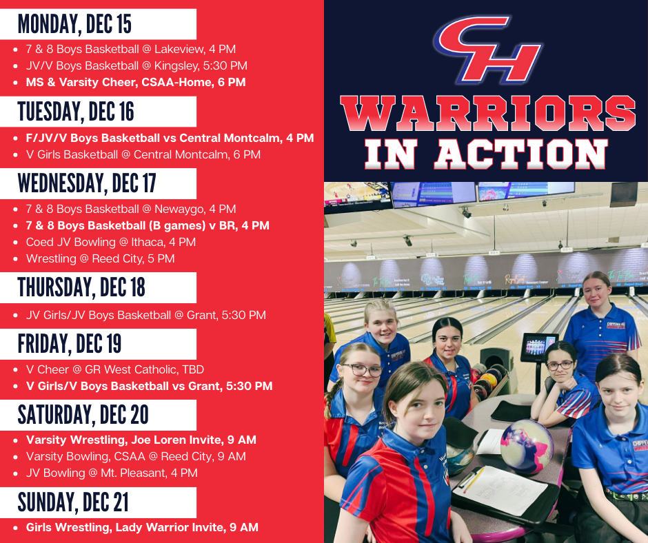 Warriors in Action 12/15/25