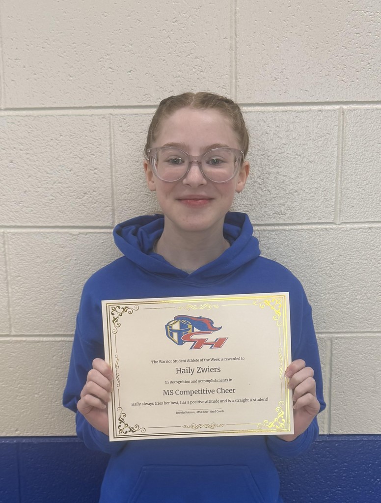 Athlete of the Week: Haily Zwiers