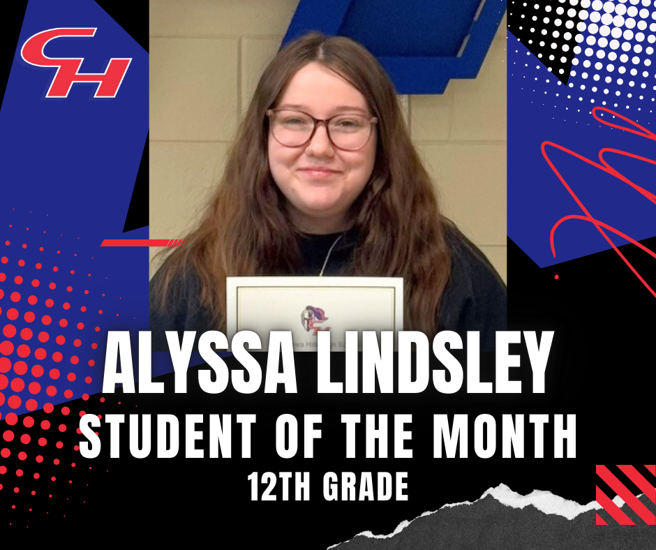 Student of the Month: Alyssa Lindsley