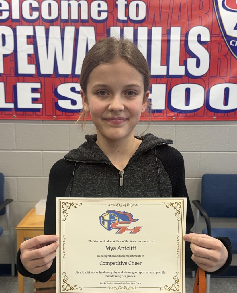 Athlete of the Week: Mya Antcliff