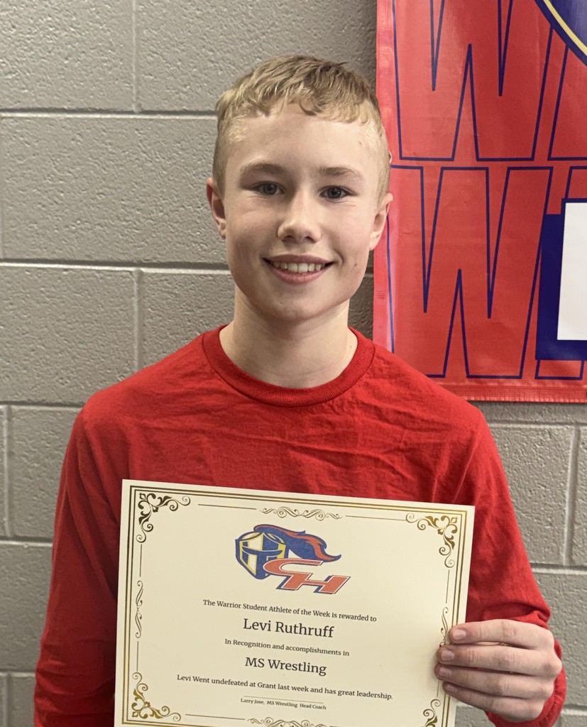 Athlete of the Week: Levi Ruthruff