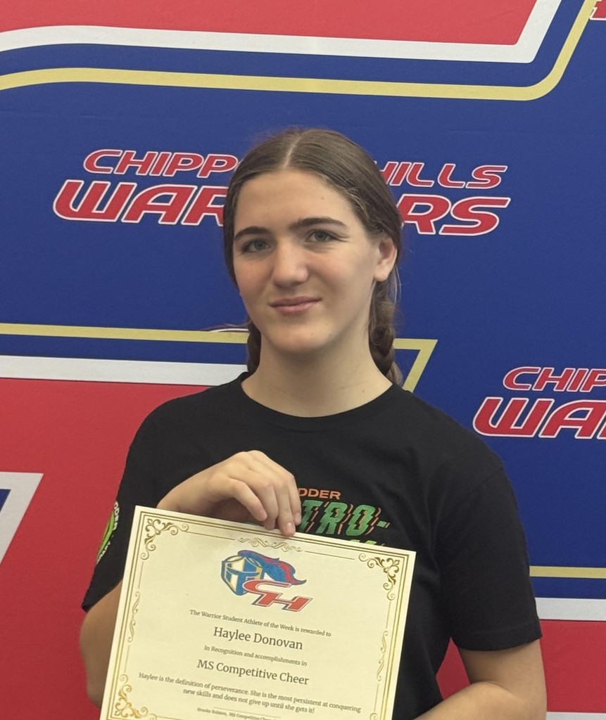 Middle School Athlete of the Week: Haylee Donovan