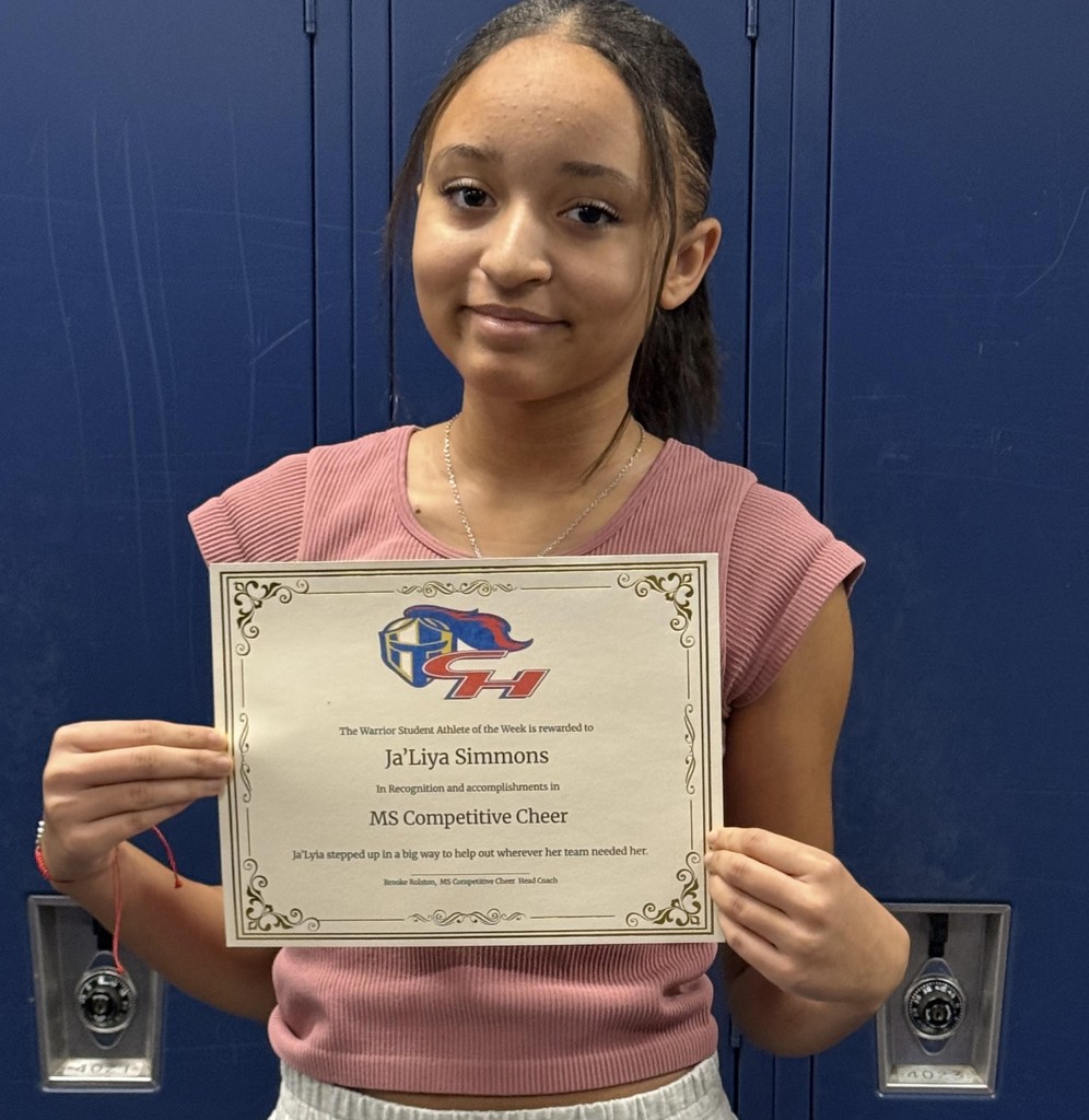 Athlete of the Week: Ja'Liya Simmons