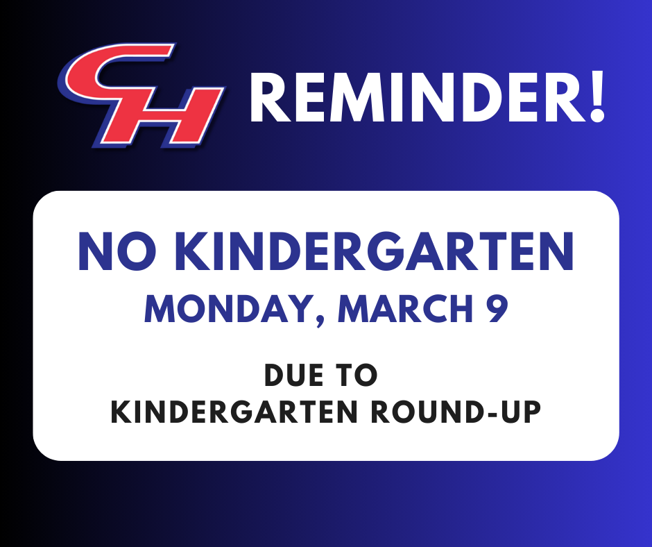 No Kindergarten March 9