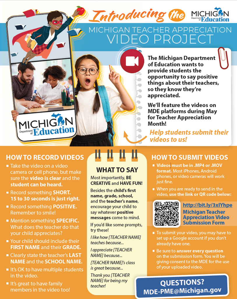 Teacher Appreciation from Students