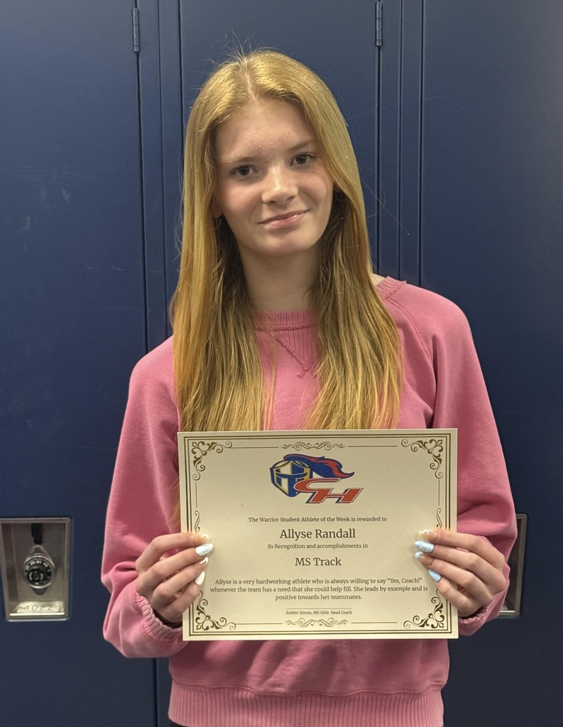 MS Athlete of the Week: Allyse Randall