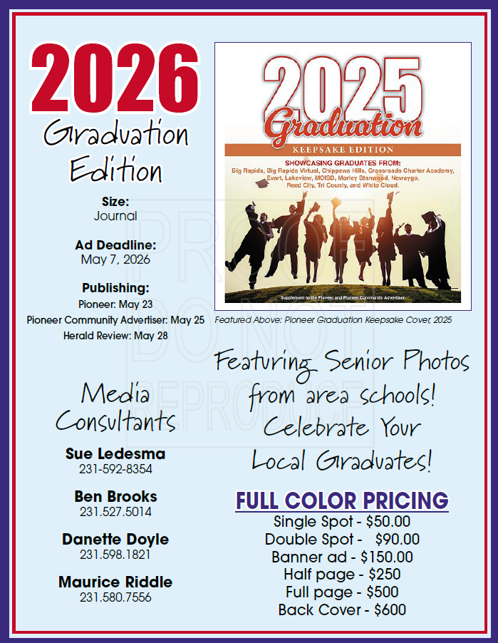 Pioneer Graduation Edition