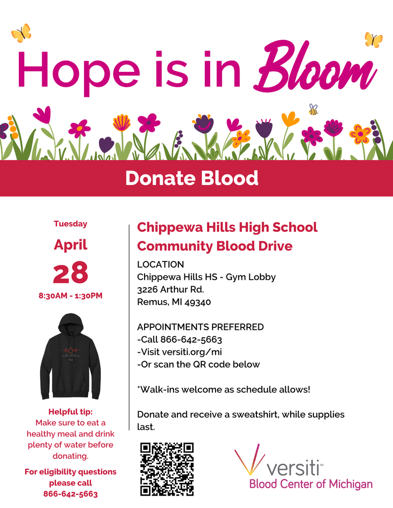 Blood Drive April 28