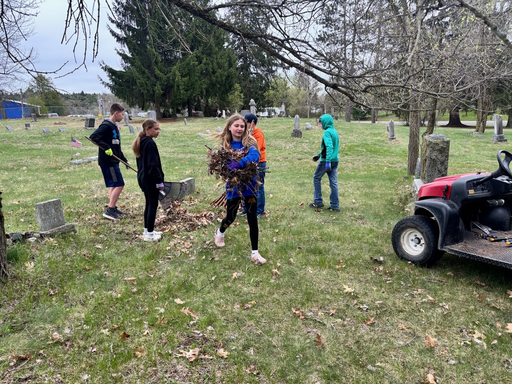 Cemetery clean up