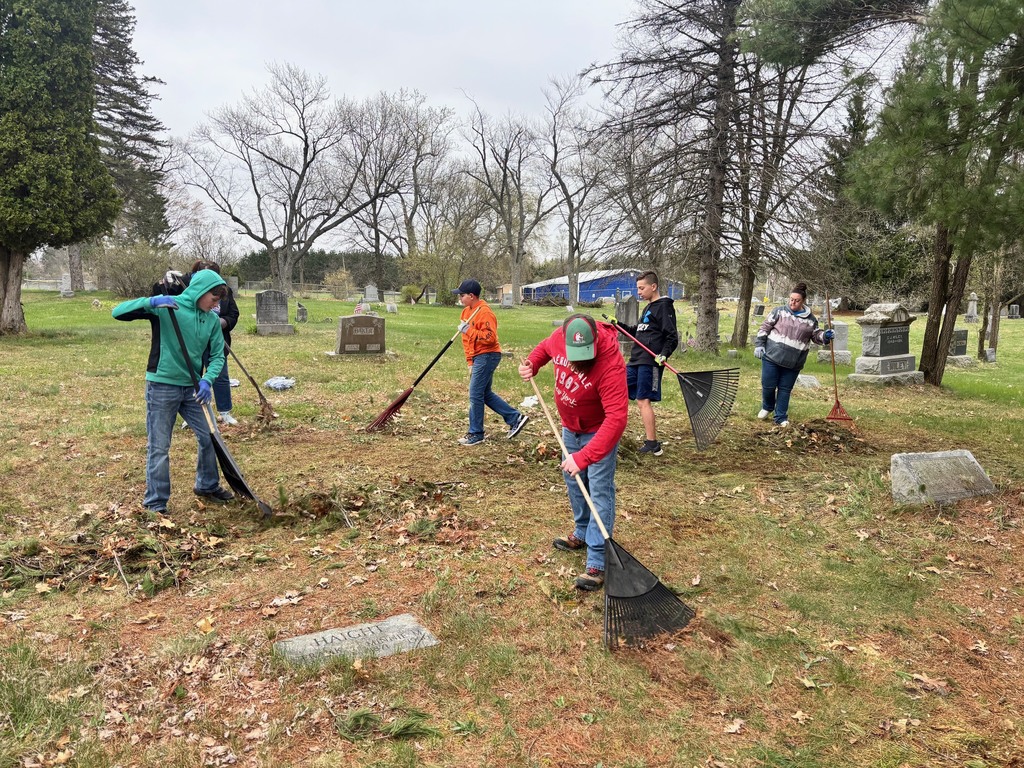 Cemetery clean up