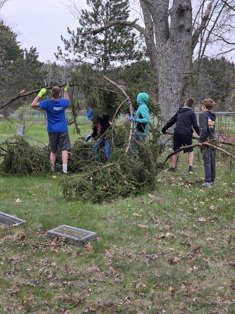 Cemetery clean up