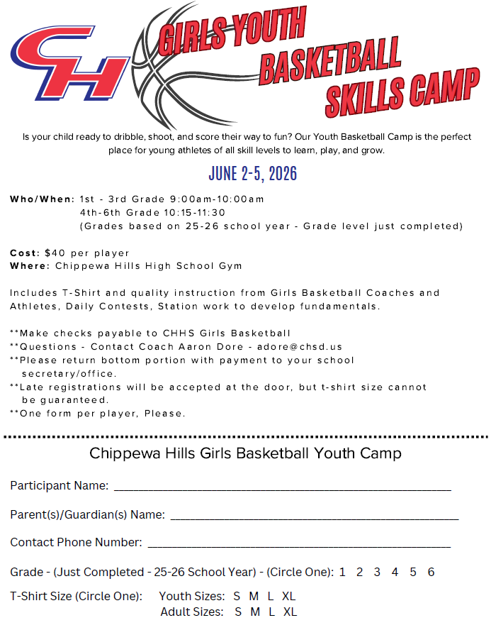 Girls Youth Basketball Camp