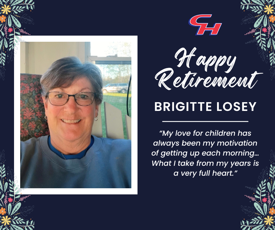 Happy Retirement: Brigitte Losey