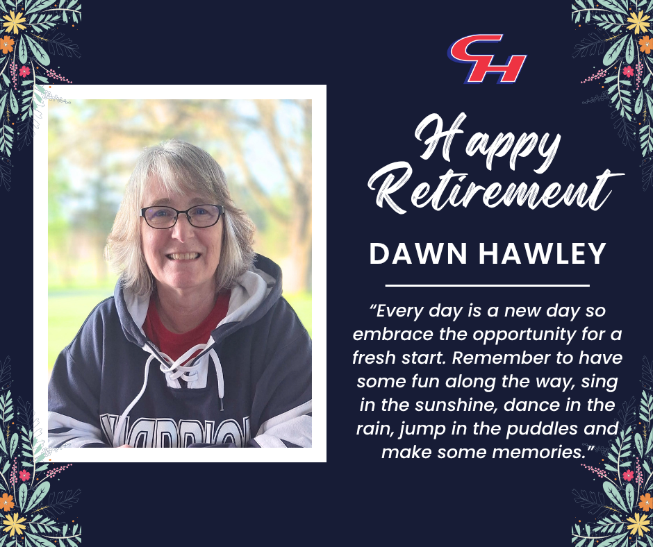 Happy Retirement: Dawn Hawley