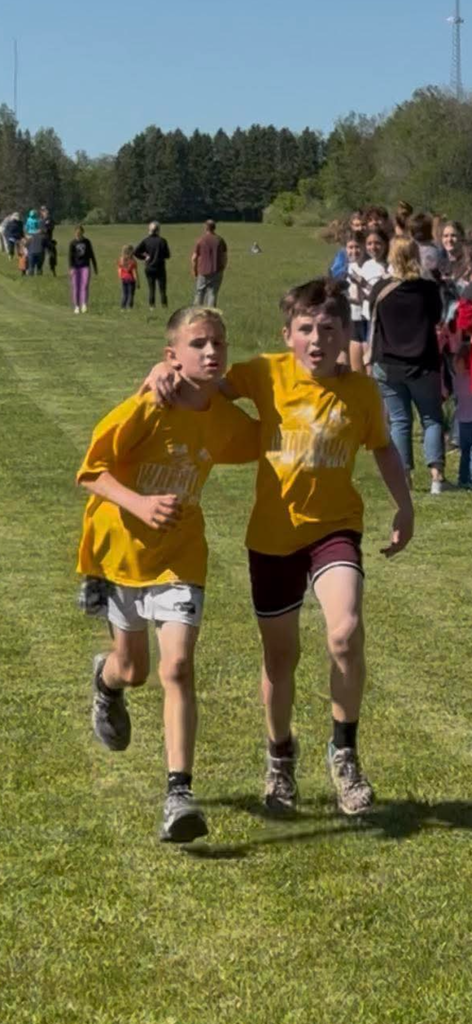 Warriors on the Run finish