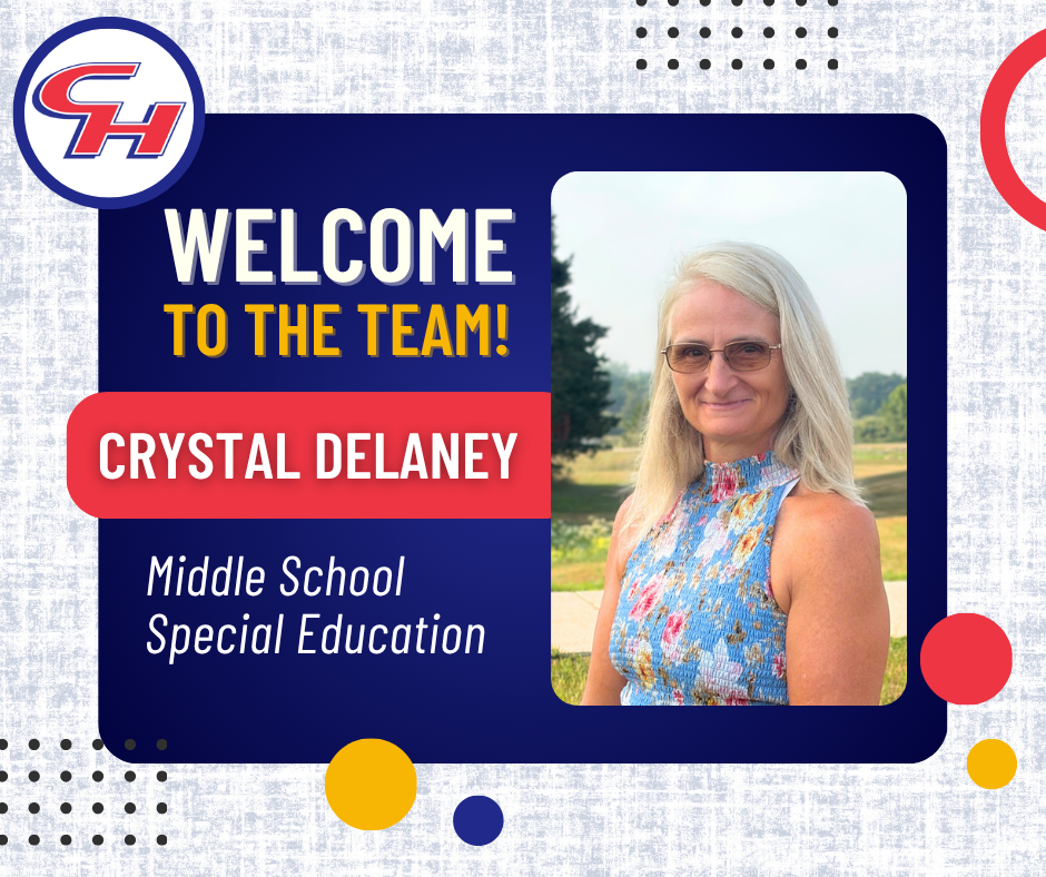 Welcome Crystal Delaney